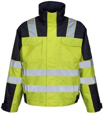 MASCOT-Warnschutz, Warn-Jacke, Safe Image, Genova, 240 g/m², gelb/marine