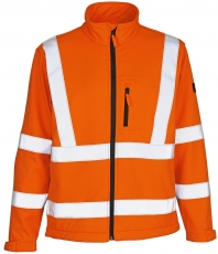 MASCOT-Warnschutz, Softshell-Warn-Jacke, Calgary, Safe Arctic, 365 g/m², orange