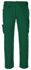 MASCOT-Workwear, Arbeits-Berufs-Bund-Hose, Dortmund, 82 cm, 340 g/m², grün/schwarz