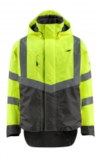 MASCOT-Warnschutz, Warn-Jacke, Harlow, Safe Supreme, 210 g/m², gelb/dunkelanthrazit