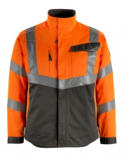 MASCOT-Warnschutz, Warn-Jacke, Oxford,  290 g/m², orange/dunkelanthrazit