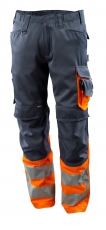 MASCOT-Warnschutz, Warn-Bund-Hose, Leeds, 290 g/m², schwarz/gelb