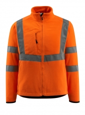MASCOT-Warnschutz, Warn-Fleecejacke, Mildura,  230 g/m², orange