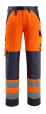 MASCOT-Warnschutz, Warn-Bund-Hose, Maitland, 285 g/m², orange/schwarzblau