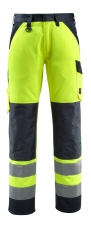 MASCOT-Warnschutz, Warn-Bund-Hose, Maitland, 285 g/m², gelb/schwarzblau
