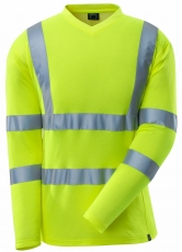 MASCOT-Warnschutz, Warn-T-Shirt, langarm, 140 g/m², warngelb


