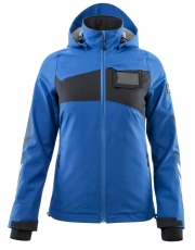 MASCOT-Kälteschutz, Damen Hard Shell Jacke, 210, g/m², azurblau/schwarzblau