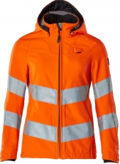MASCOT-Warnschutz, Damen-Softshell-Warn-Jacke, 360 g/m², warnorange
