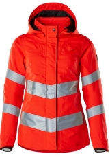 MASCOT-Warnschutz, Damen-Warn-Winterjacke, 210 g/m², warnrot
