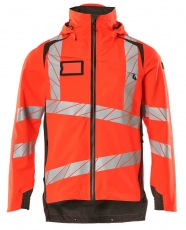 MASCOT-Warnschutz, Warn-Hard Shell Jacke, ACCELERATE SAFE, warnrot/dunkelanthrazit