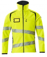 MASCOT-Warnschutz, Softshell-Warn-Jacke, ACCELERATE SAFE, warngelb/schwarzblau