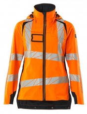 MASCOT-Warnschutz, Warn-Damen Hard Shell Jacke, ACCELERATE SAFE, warnorange/schwarzblau