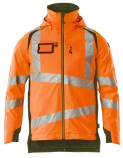 MASCOT-Warnschutz, Warn-Winterjacke, ACCELERATE SAFE, warnorange/moosgrün