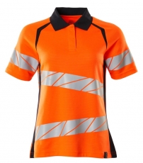 MASCOT-Warnschutz, Warn-Damen Polo-Shirt, ACCELERATE SAFE, warnorange/schwarzblau