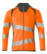 MASCOT-Warnschutz, Warn-Kapuzensweatshirt, ACCELERATE SAFE, high vis orange/dunkelanthrazit