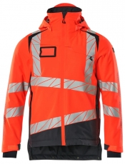 MASCOT-Warnschutz, Warn-Winterjacke, ACCELERATE SAFE, high vis rot/schwarzblau