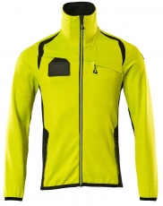 MASCOT-Warnschutz, Warn-Fleecepullover, ACCELERATE SAFE, high vis gelb/schwarz
