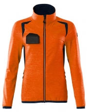 MASCOT-Warnschutz, Warn-Damen Fleecejacke, ACCELERATE SAFE, high vis orange/schwarzblau
