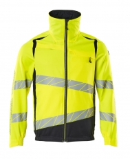 MASCOT-Warnschutz, Warnschutz-Arbeitsjacke, Accel. Safe, warngelb/schwarzblau