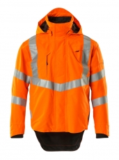 MASCOT-Warnschutz, Wanschutz Hard Shell Jacke, Safe Supreme, warnorange
