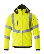 MASCOT-Warnschutz, Wanschutz Soft Shell Jacke, Safe Supreme, warngelb