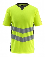 MASCOT-Warnschutz, Warn-T-Shirt, Sandwell,  170 g/m², gelb/schwarz