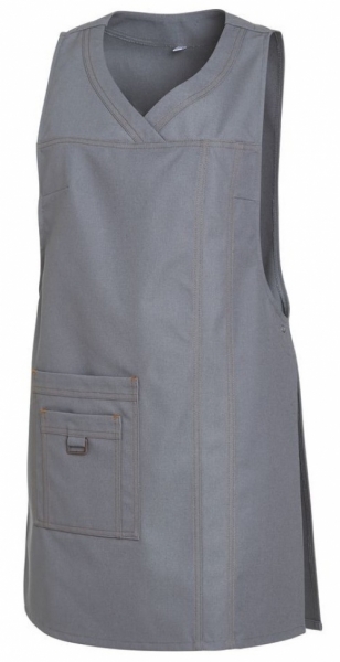 LEIBER-Jobwear, Damen-Überwurfschürze, hellgrau