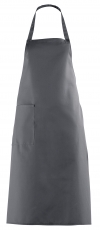 LEIBER-Jobwear, Latzschürze, Arbeits-Berufs-Schürze, Vorbinder, ca. 215g/m², grau