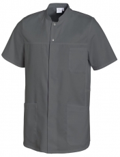 LEIBER-Jobwear, Herren-Kasack, kurzarm, anthrazit