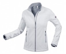 BP-Kälteschutz, Damen-Softshell-Arbeits-Berufs-Jacke, 255 g/m², weiß
