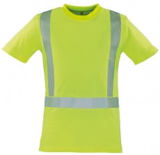 ROFA-Warnschutz, Warn-T-Shirt, ca. 185 g/m², leuchtgelb