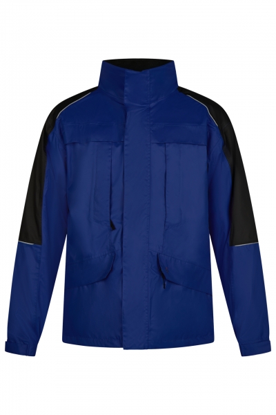 Parka J410191, WINTER-  UND  WETTERSCHUTZ, marine-schwarz