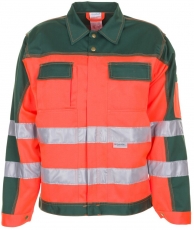PLANAM-Warnschutz, Bundjacke, 320 g/m², orange/grün