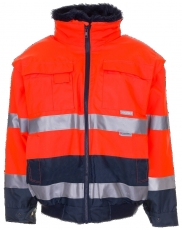 PLANAM-Warnschutz, Comfort-Jacke, orange/marine