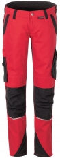 PLANAM-Damen-Bundhose, Norit, 245 g/m², rot/schwarz