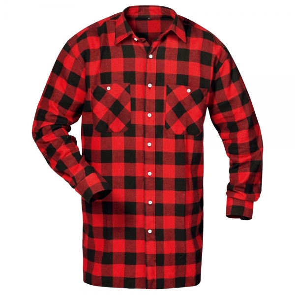 F-CRAFTLAND-Flanell-Hemd, *SONORA*, 105 cm, rot/schwarz kariert