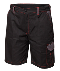 F-CRAFTLAND-Shorts, Twill *MECHELEN*, schwarz/grau