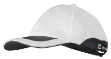 F-ELYSEE-Caps, *BRAD*, weiß/grau abgesetzt