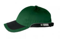 F-ELYSEE-Caps, *DAVID*, grün/schwarz abgesetzt