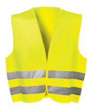 F-WICA-TEX-Polyester-Warnweste, *HARALD, fluoreszierend gelb