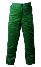 F-Bundhose mit Schnittschutz, *KIEFER*, grün