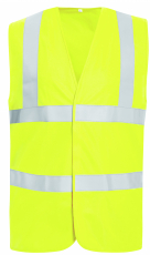 F-SAFESTYLE-Warnschutz-Weste, *DAMIAN*, fluoreszierend gelb