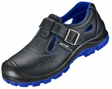 F-S1P-CRAFTLAND-Sandalen *VILNIUS ÜK*, schwarz/blau abgesetzt