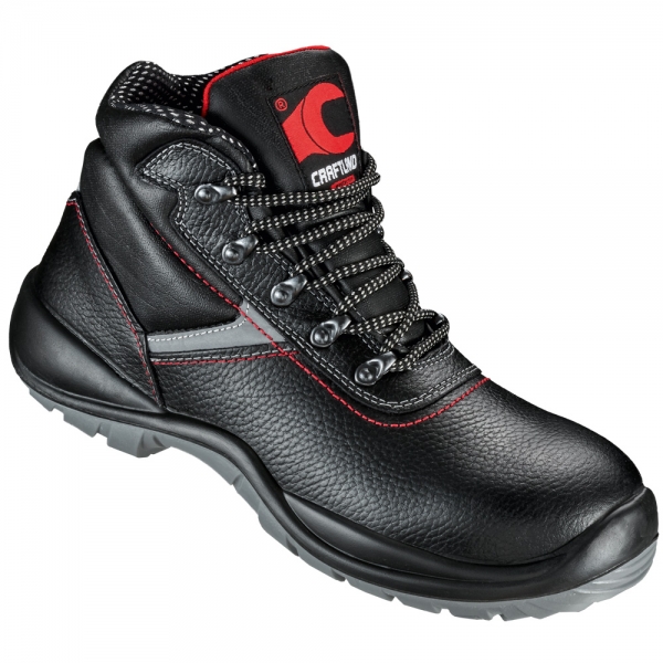 F-S3-CRAFTLAND-Fußschutz, Sicherheitsschnürstiefel, *WEDEL NUOVO ÜK*, schwarz