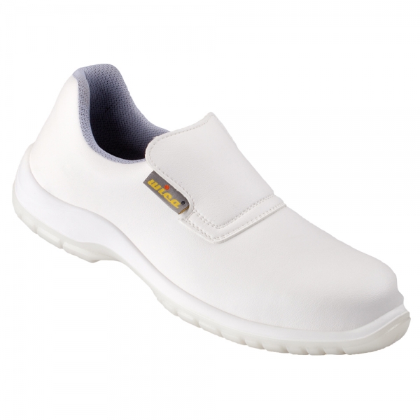 F-WIC-Fußschutz, Slipper, *CESENA*, weiß