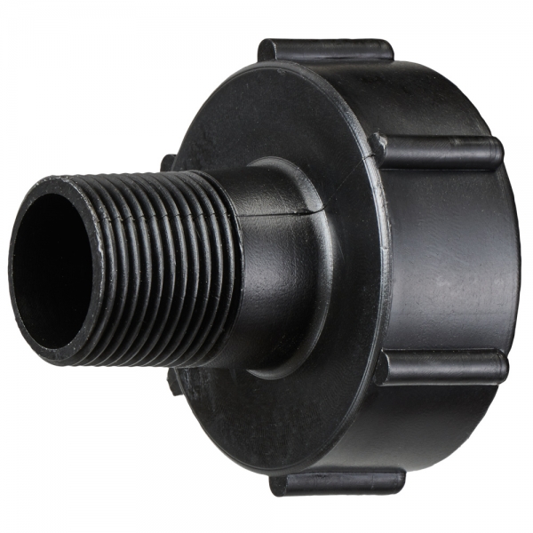 F-EVERTEC-Betriebsbedarf, IBC Adapter S60x6 mit Aussengewinde, 1
