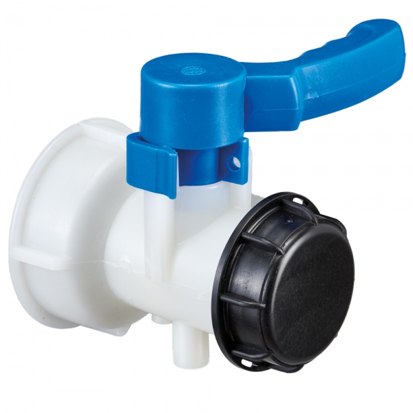 F-EVERTEC-Betriebsbedarf, IBC Klappenhahn S60x6