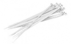 F-Kabelbinder, Beutel á 100 Stück, weiß
