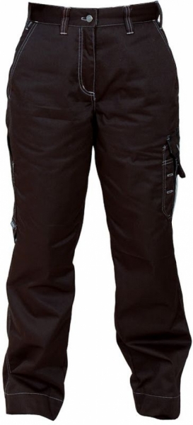 OCEAN Abeko Workwear Arbeits Berufs Bund Hose Damenhose lowa schwarz
