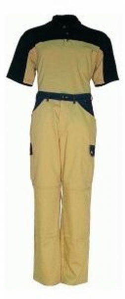 PIONIER-Workwear-Arbeits-Berufs-Bund-Hose, MG 285, khaki/marine